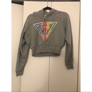 GUESS Originals JLO Cropped Hoodie